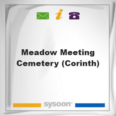 Meadow Meeting Cemetery (Corinth)Meadow Meeting Cemetery (Corinth) on Sysoon