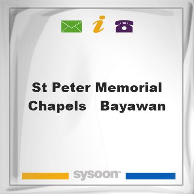St. Peter Memorial Chapels - BayawanSt. Peter Memorial Chapels - Bayawan on Sysoon