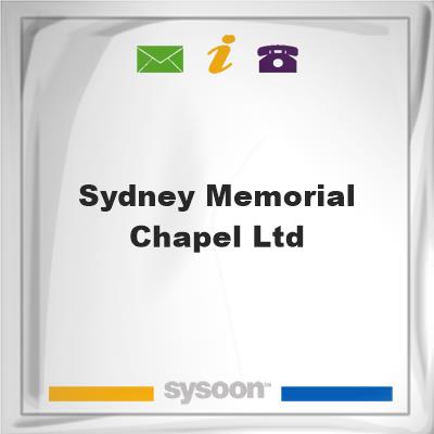 Sydney Memorial Chapel Ltd.Sydney Memorial Chapel Ltd. on Sysoon