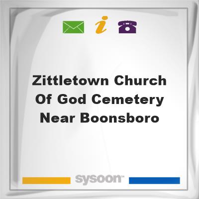 Zittletown Church of God Cemetery, near Boonsboro,Zittletown Church of God Cemetery, near Boonsboro, on Sysoon