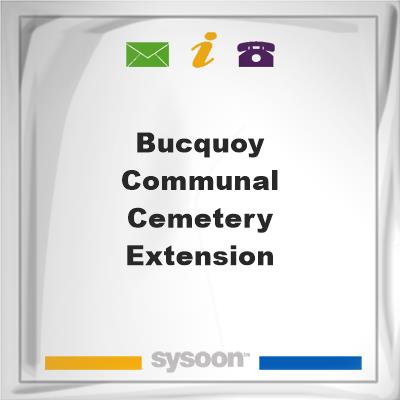 Bucquoy Communal Cemetery Extension, Bucquoy Communal Cemetery Extension