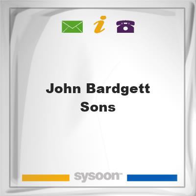 John Bardgett & Sons, John Bardgett & Sons