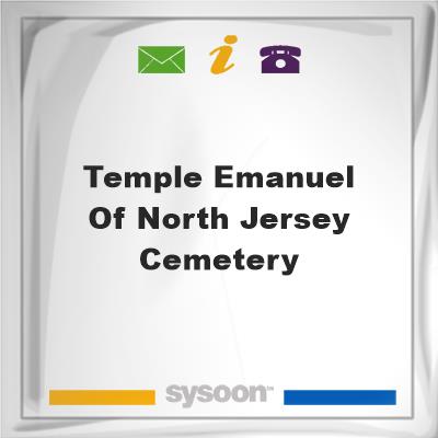 Temple Emanuel of North Jersey Cemetery, Temple Emanuel of North Jersey Cemetery