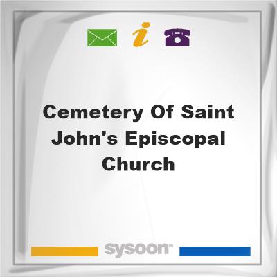 Cemetery of Saint John's Episcopal Church, Cemetery of Saint John's Episcopal Church