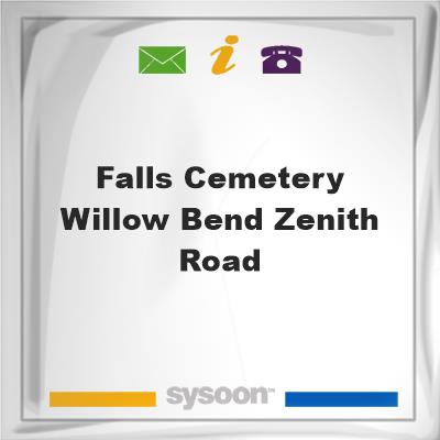 Falls Cemetery, Willow Bend-Zenith Road, Falls Cemetery, Willow Bend-Zenith Road