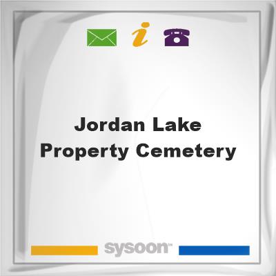Jordan Lake Property Cemetery, Jordan Lake Property Cemetery