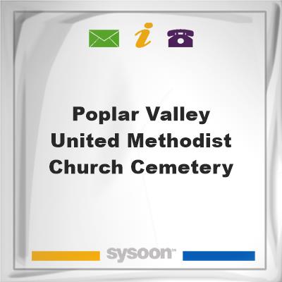 Poplar Valley United Methodist Church Cemetery, Poplar Valley United Methodist Church Cemetery