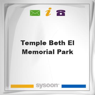 Temple Beth El Memorial Park, Temple Beth El Memorial Park