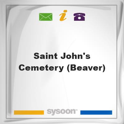 Saint John's Cemetery (Beaver), Saint John's Cemetery (Beaver)