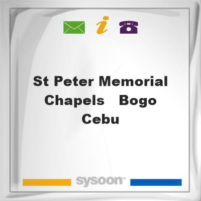 St. Peter Memorial Chapels - Bogo CebuSt. Peter Memorial Chapels - Bogo Cebu on Sysoon