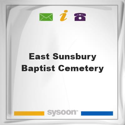 East Sunsbury Baptist Cemetery, East Sunsbury Baptist Cemetery
