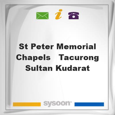 St. Peter Memorial Chapels - Tacurong, Sultan Kudarat, St. Peter Memorial Chapels - Tacurong, Sultan Kudarat