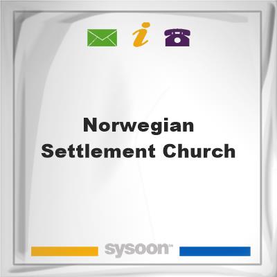 Norwegian Settlement ChurchNorwegian Settlement Church on Sysoon