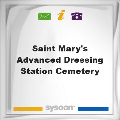 Saint Mary's Advanced Dressing Station CemeterySaint Mary's Advanced Dressing Station Cemetery on Sysoon