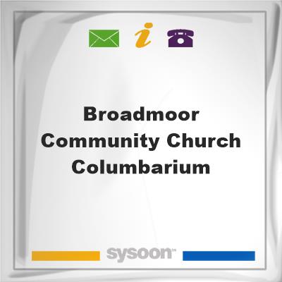 Broadmoor Community Church Columbarium, Broadmoor Community Church Columbarium