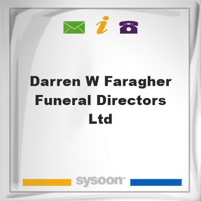 Darren W Faragher Funeral Directors LtdDarren W Faragher Funeral Directors Ltd on Sysoon