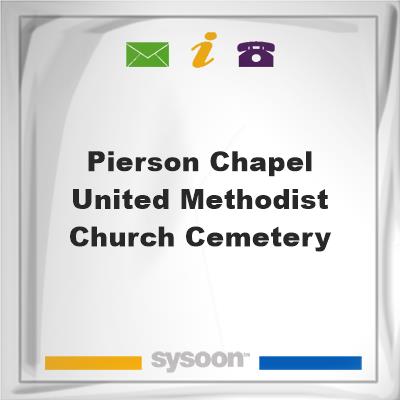 Pierson Chapel United Methodist Church CemeteryPierson Chapel United Methodist Church Cemetery on Sysoon