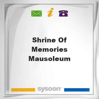 Shrine of Memories MausoleumShrine of Memories Mausoleum on Sysoon