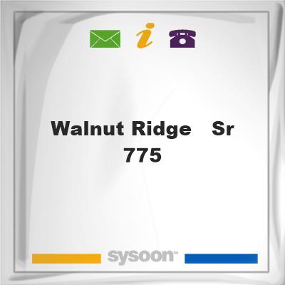 Walnut Ridge - SR 775Walnut Ridge - SR 775 on Sysoon