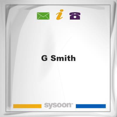 G Smith, G Smith