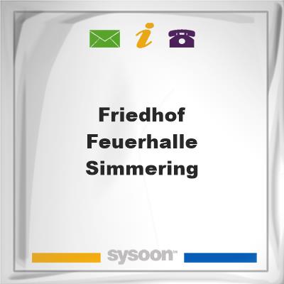 Friedhof Feuerhalle-SimmeringFriedhof Feuerhalle-Simmering on Sysoon