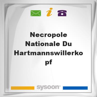 Necropole Nationale du HartmannswillerkopfNecropole Nationale du Hartmannswillerkopf on Sysoon