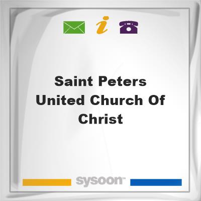 Saint Peters United Church of ChristSaint Peters United Church of Christ on Sysoon