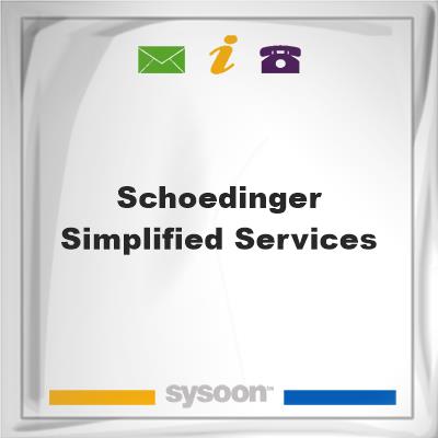 Schoedinger Simplified ServicesSchoedinger Simplified Services on Sysoon