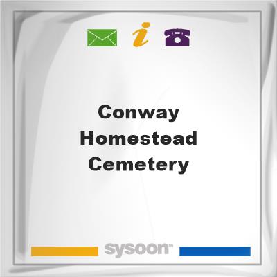 Conway Homestead Cemetery, Conway Homestead Cemetery