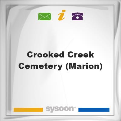 Crooked Creek Cemetery (Marion), Crooked Creek Cemetery (Marion)