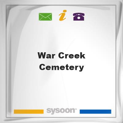 War Creek Cemetery, War Creek Cemetery