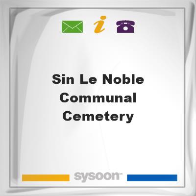 Sin-le-Noble Communal CemeterySin-le-Noble Communal Cemetery on Sysoon