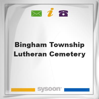 Bingham Township Lutheran Cemetery, Bingham Township Lutheran Cemetery