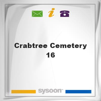 Crabtree Cemetery #16, Crabtree Cemetery #16