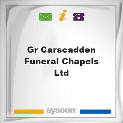 G.R. Carscadden Funeral Chapels Ltd.G.R. Carscadden Funeral Chapels Ltd. on Sysoon