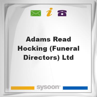 Adams, Read & Hocking (Funeral Directors) Ltd, Adams, Read & Hocking (Funeral Directors) Ltd