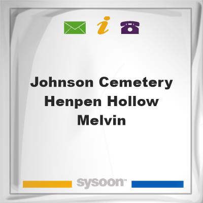 Johnson Cemetery, Henpen Hollow, Melvin, Johnson Cemetery, Henpen Hollow, Melvin