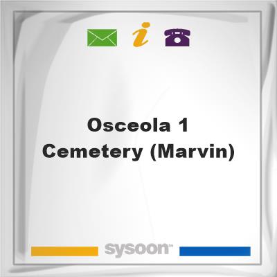 Osceola #1 Cemetery (Marvin), Osceola #1 Cemetery (Marvin)
