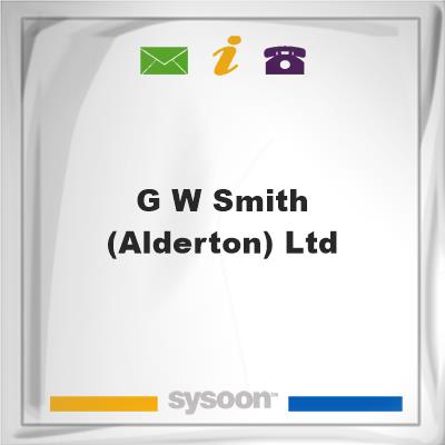 G W Smith (Alderton) LtdG W Smith (Alderton) Ltd on Sysoon