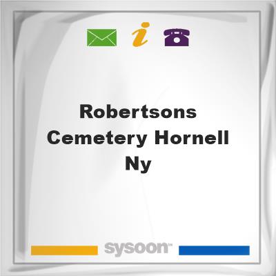 Robertsons Cemetery, Hornell, NYRobertsons Cemetery, Hornell, NY on Sysoon