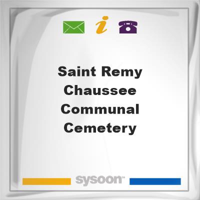 Saint Remy-Chaussee Communal Cemetery, Saint Remy-Chaussee Communal Cemetery
