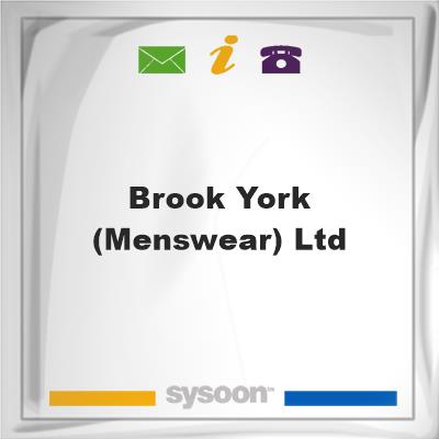 Brook York (Menswear) Ltd, Brook York (Menswear) Ltd