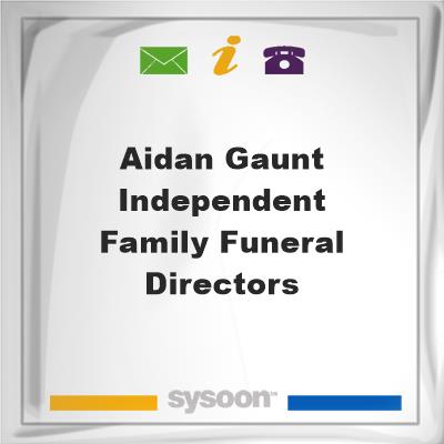 Aidan Gaunt Independent Family Funeral DirectorsAidan Gaunt Independent Family Funeral Directors on Sysoon