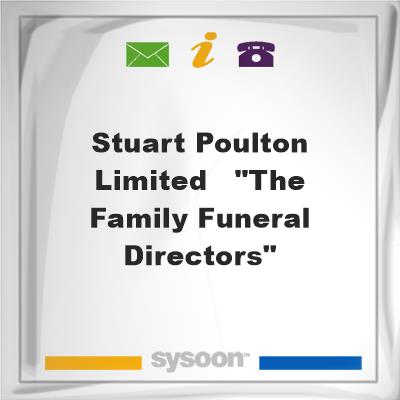 Stuart Poulton Limited - "The Family Funeral Directors"Stuart Poulton Limited - "The Family Funeral Directors" on Sysoon