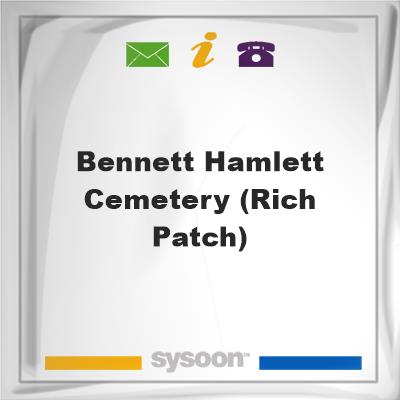 Bennett-Hamlett cemetery (Rich Patch), Bennett-Hamlett cemetery (Rich Patch)