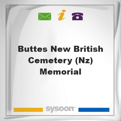Buttes New British Cemetery (N.Z.) Memorial, Buttes New British Cemetery (N.Z.) Memorial