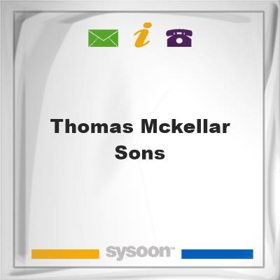 Thomas McKellar & SonsThomas McKellar & Sons on Sysoon