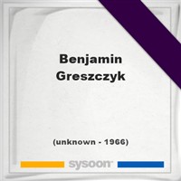 Benjamin Greszczyk on Sysoon