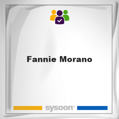 Fannie Morano on Sysoon