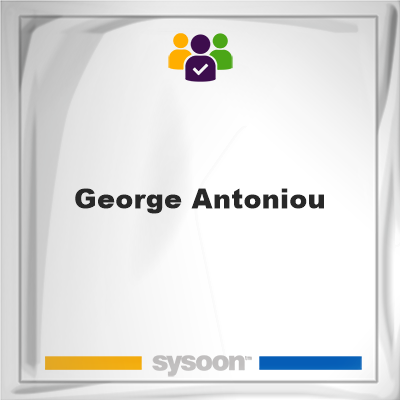 George Antoniou on Sysoon